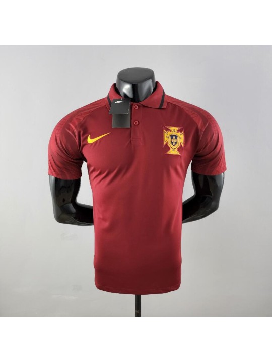 Camiseta Polo Portugal Red 2022