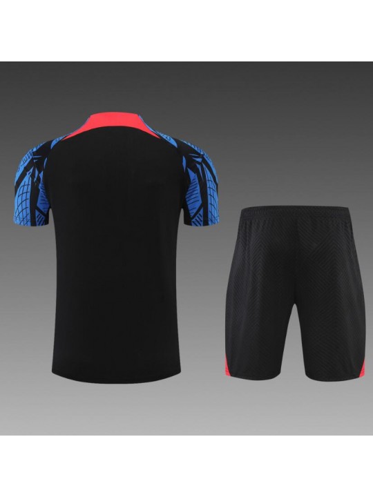 Camiseta Portugal Training Suit Short Sleeve Kit Black 2022