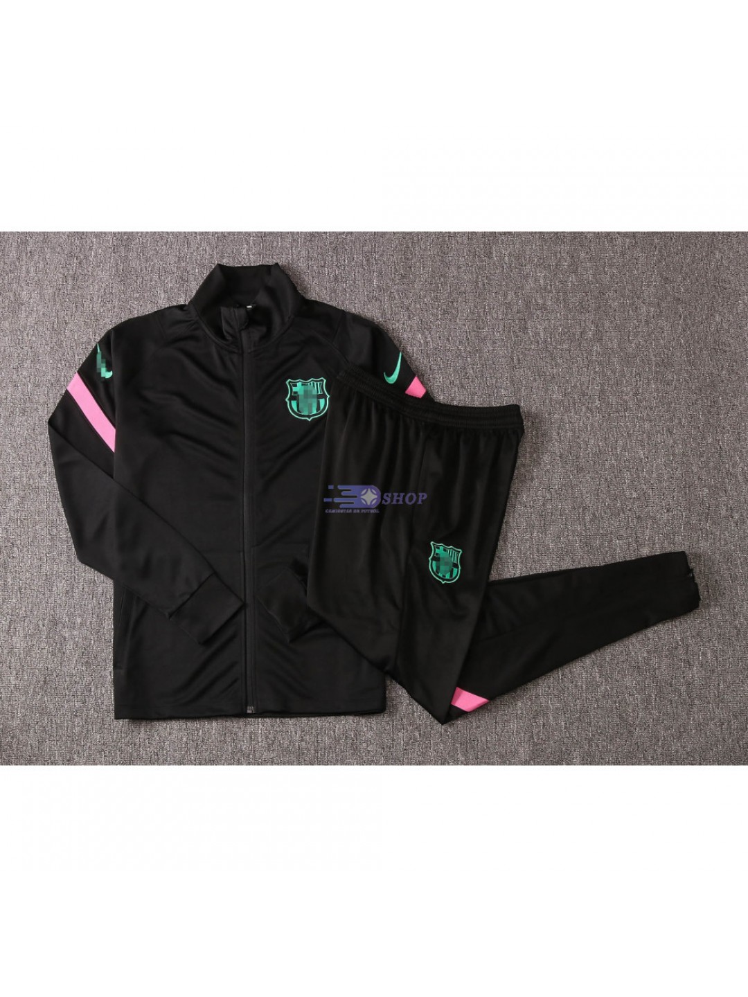 Chandal Barcelona 2020/2021 Cuello Alto Negro