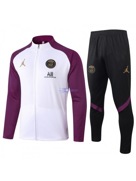 Chaqueta PSG 2020/2021 Jordan Blanco Purpura