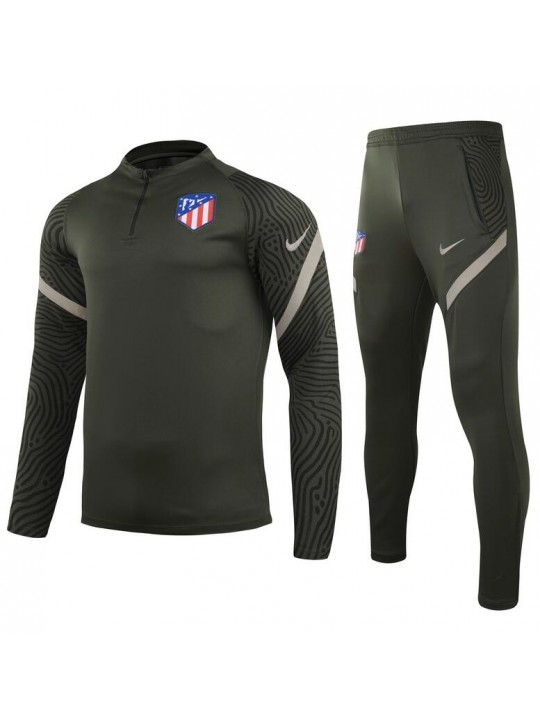 Chandal Atletico Madrid 2021/2022 Verde Grisáceo