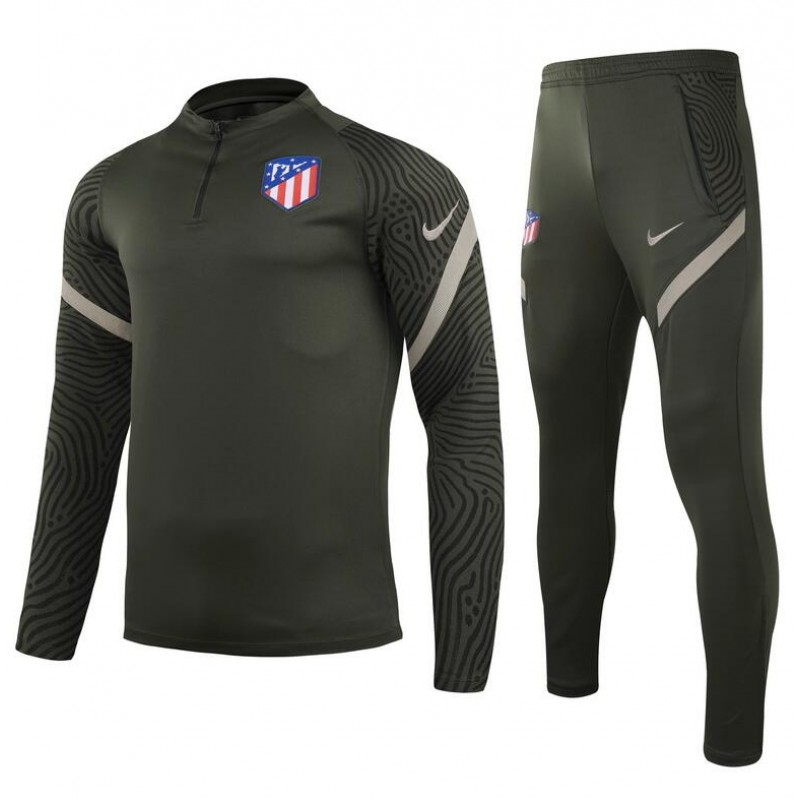 Chandal Atletico Madrid 2021/2022 Verde Grisáceo