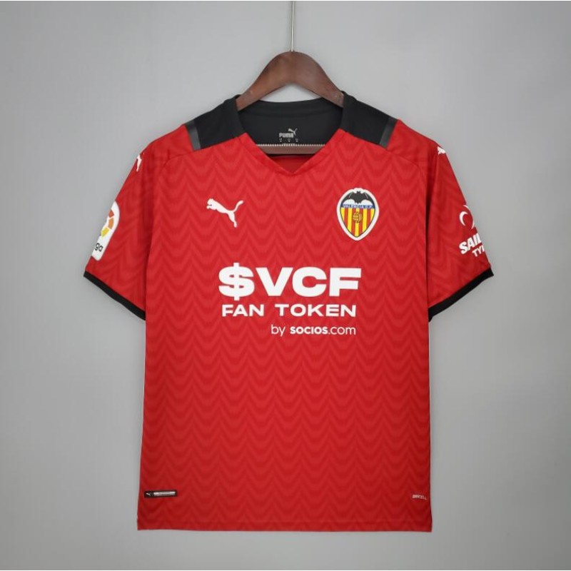 Camiseta Valencia Segunda Equipación 2021-2022