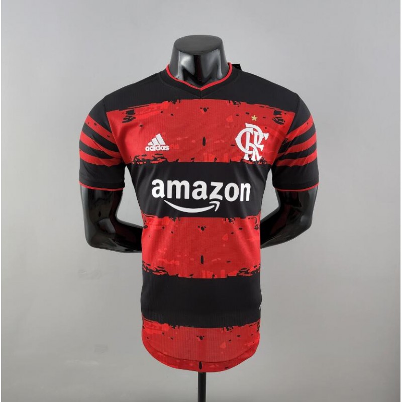 Camiseta Flamengo Concept Edition Red Black 2022