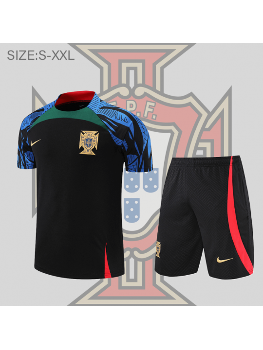 Camiseta 2022 Ropa De Entrenamiento De Portugal 2022 + Pantalones