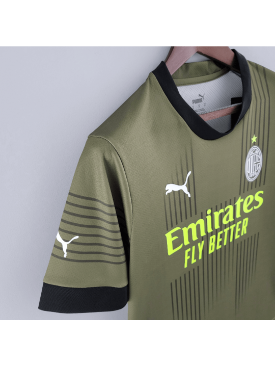 Camiseta Ac Milan Tercera Equipación 22/23