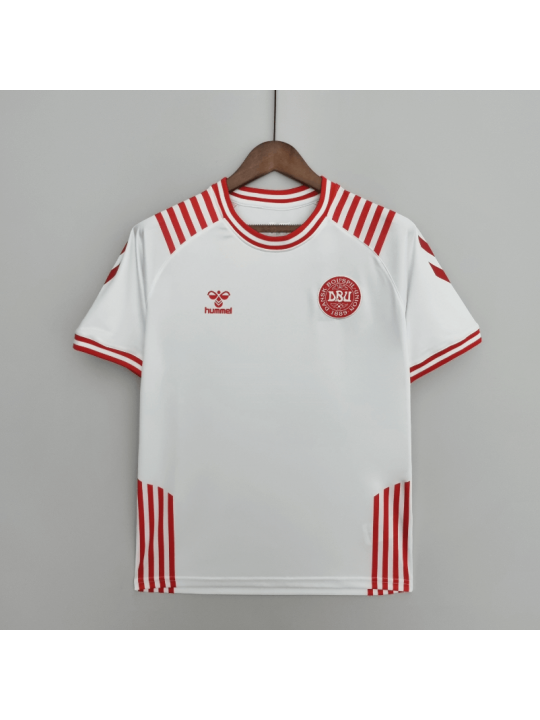 Camiseta Dinamarca Primera Equipación 2022