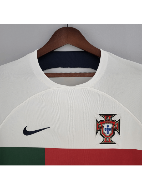 Camiseta Portugal Segunda Equipación Match Mundial Qatar 2022