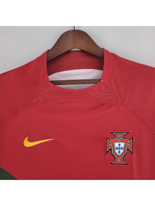 Camiseta Portugal Primera Equipación Match Mundial Qatar 2022