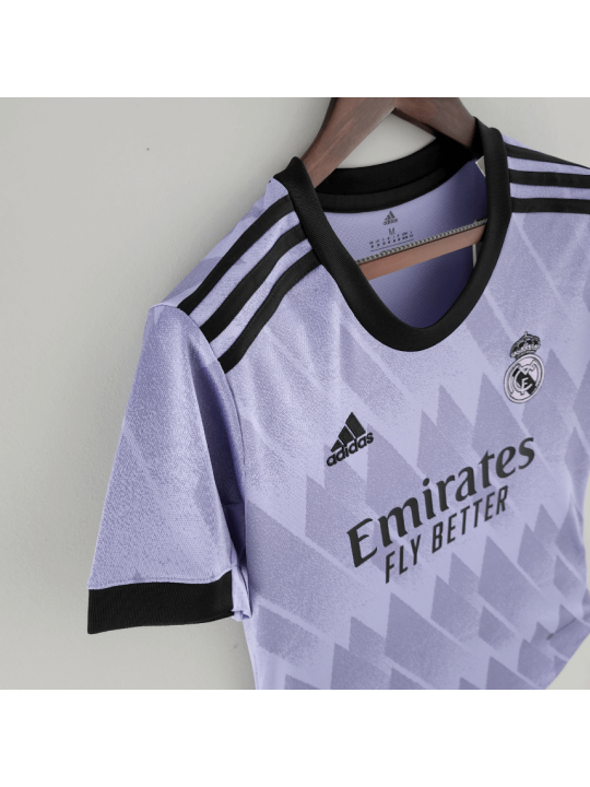 Camiseta Real Madrid Segunda Equipación 22/23 Mujer