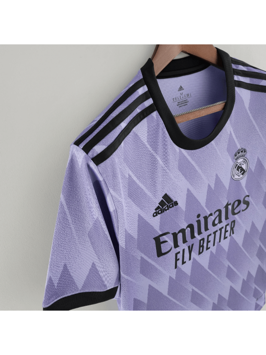 Camiseta Real Madrid Segunda Equipación 22/23 Niño