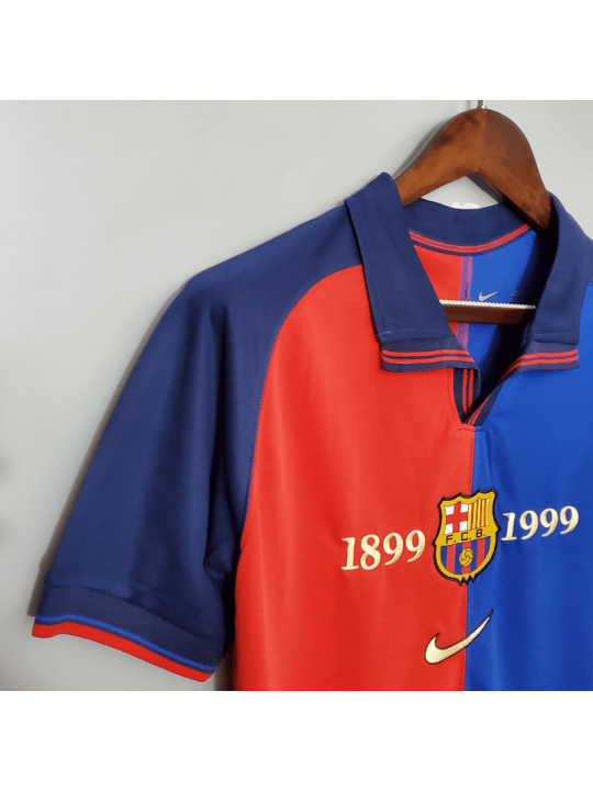 Camiseta Retro b-arcelona 100th Anniversary Primera Equipación