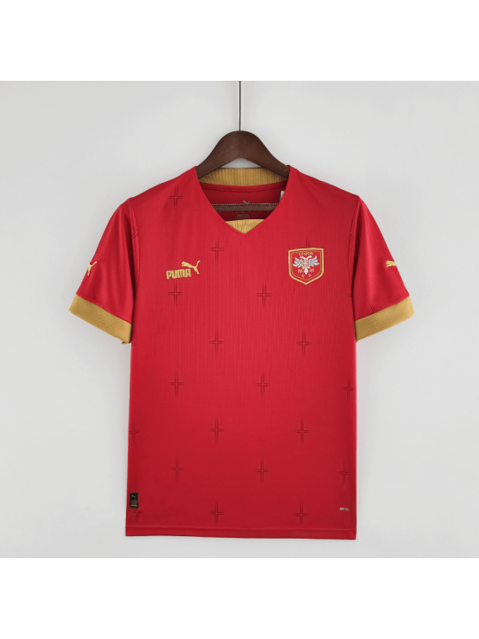 Camiseta Serbia Primera Equipación 2022