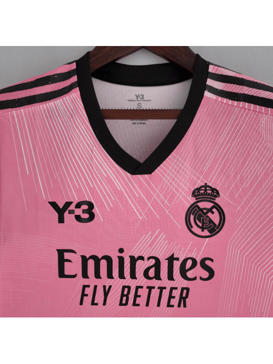 Camiseta Y-3 Real Madrid 120th Anniversary Rosa Mujer