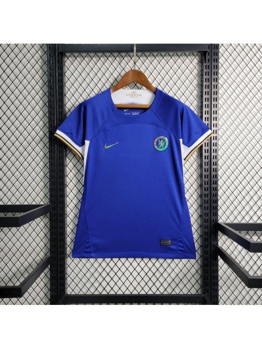 Camiseta Chelsea FC Primera Equipación 23/24 Mujer