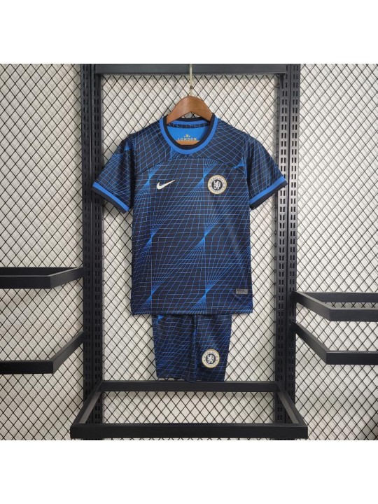 Camiseta Chelsea FC Segunda Equipación 23/24 Niño