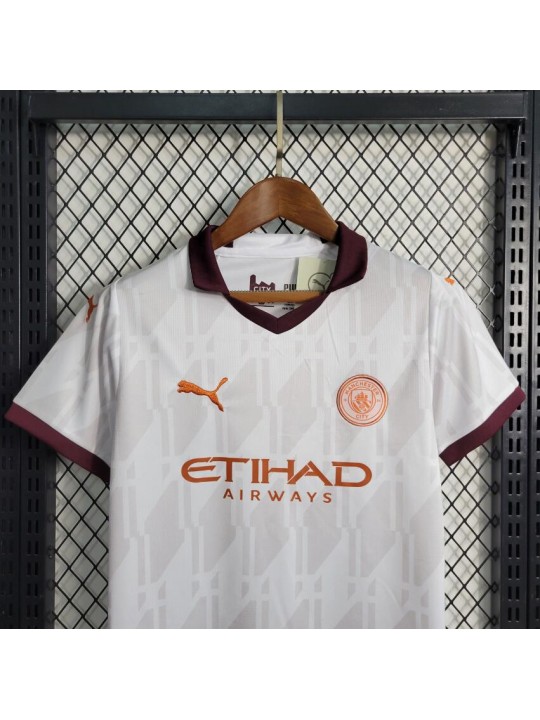 Camiseta Manchester City Segunda Equipacion 23/24 Niño