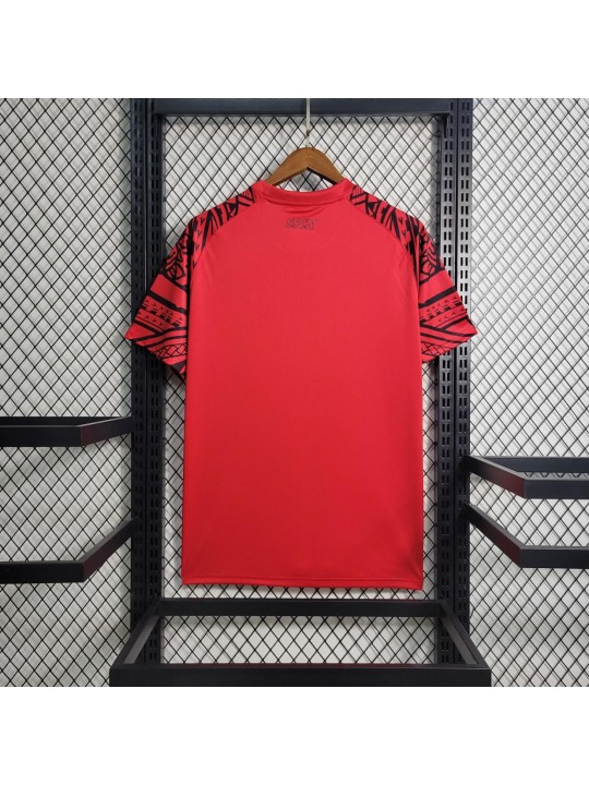 Camiseta Scc Napoli Pre-Match Rojo 23/24