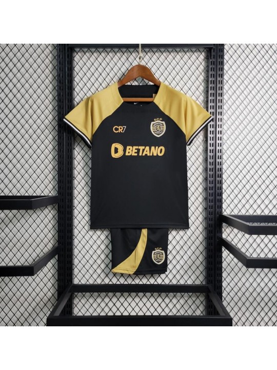 Camiseta Sporting Lisboa Tercera Equipación 23/24 Niño