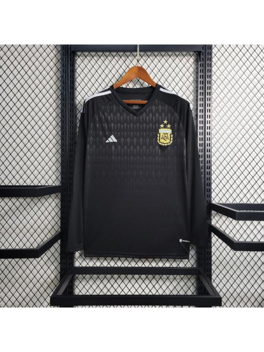 Camiseta Argentina Negro 23/24 ML