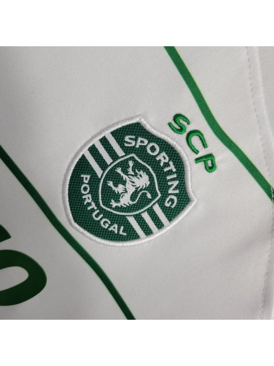 Camiseta Sporting Lisboa Segunda Equipación 23/24 Niño