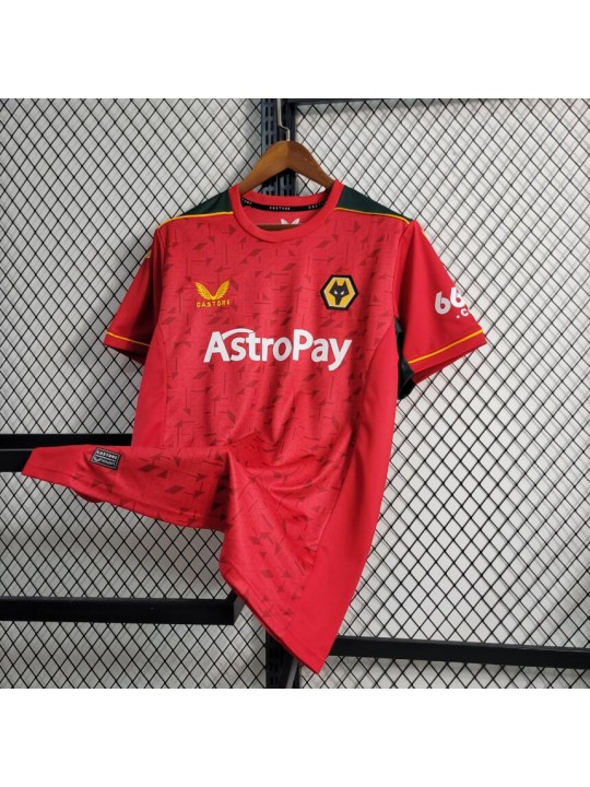 Camiseta Wolves Rojo 23/24