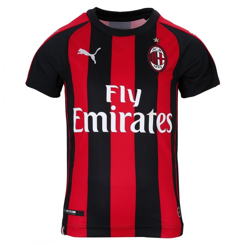 AC MILAN MINIKIT HOME NIÑO 2018/19