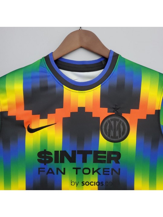 Camiseta 22/23 Inter Milan Chándal De Entreno Pre-partido