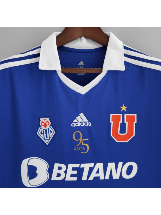 CAMISETA U. DE CHILE PRIMERA EQUIPACIÓN 22/23 95TH ANNIVERSARY