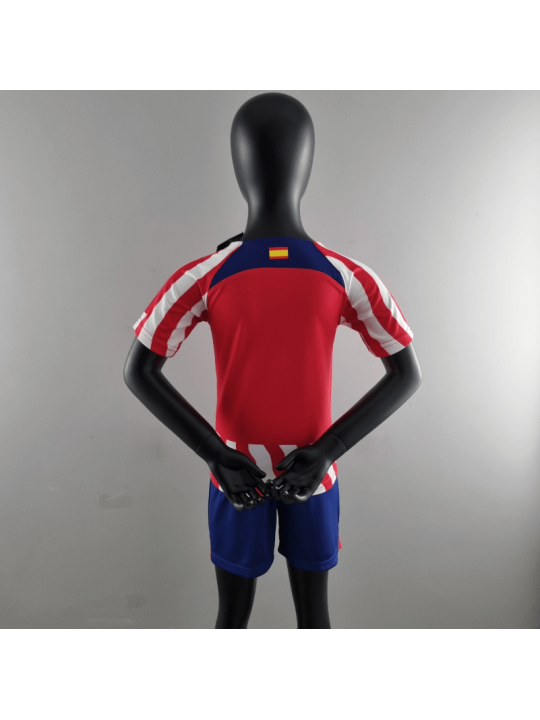 Camiseta Atlético De Madrid Primera Equipación 2022/2023 Niño