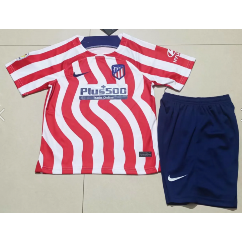 Camiseta Atlético De Madrid Primera Equipación 2022/2023 Niño