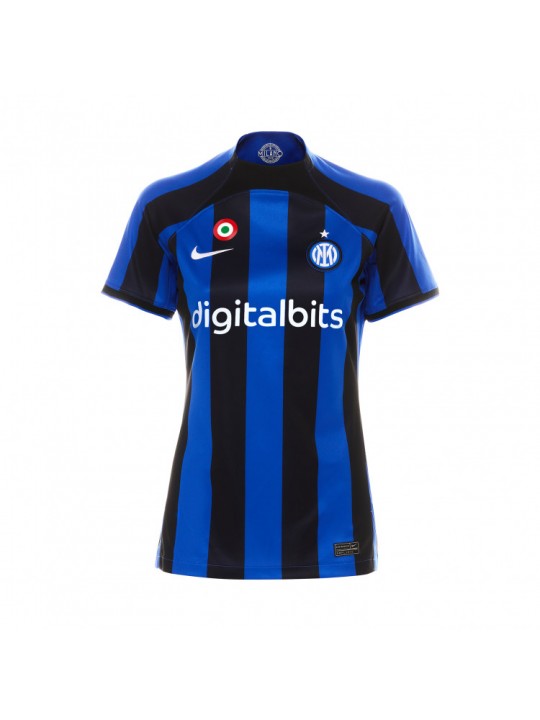 Camiseta Fc Inter De Milán Primera Equipación Stadium 2022-2023 Mujer