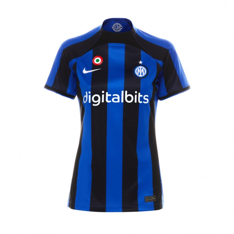 Camiseta Fc Inter De Milán Primera Equipación Stadium 2022-2023 Mujer