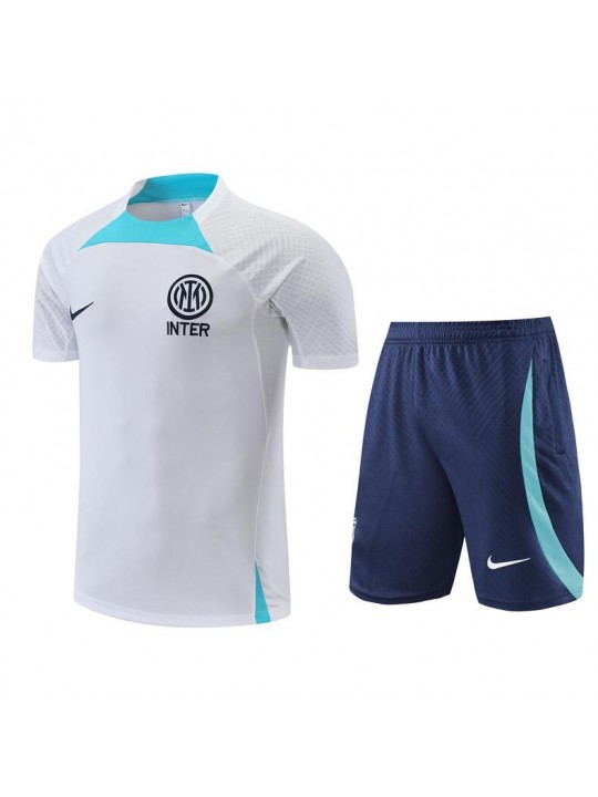 Camiseta Inter Milan Training Kit Blanco 22/23 + Pantalones