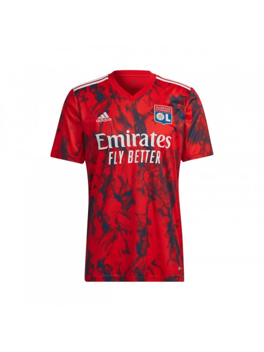 Camiseta Olympique De Lyon Segunda Equipación 2022-2023