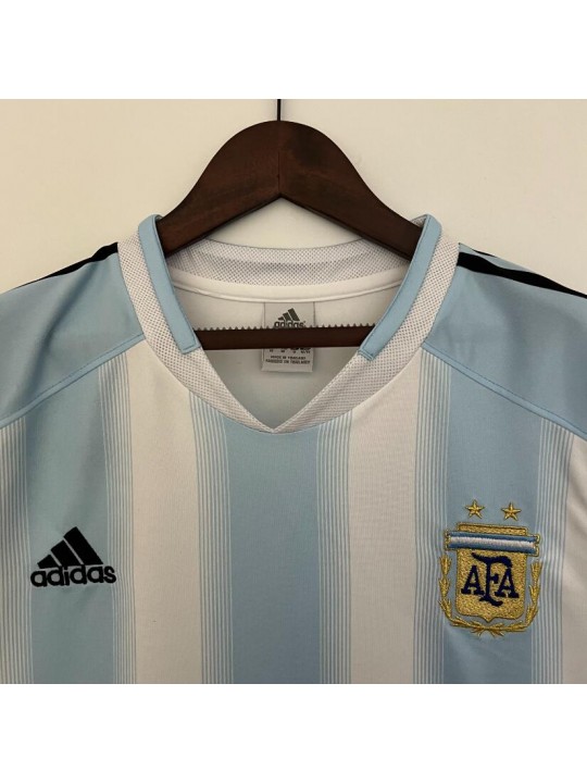 Camiseta Retro Argentina Primera Equipación 04/05