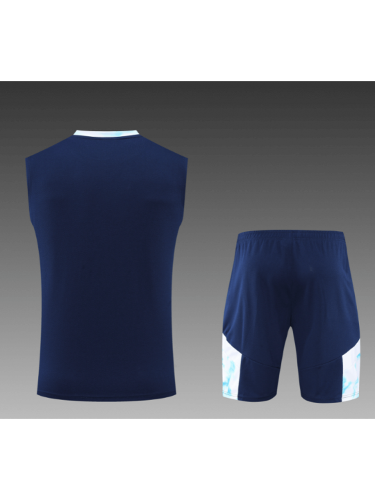 CAMISETA SIN MANGAS 22/23 MANCHESTER CITY CONJUNTO DE ENTRENO + Pantalone