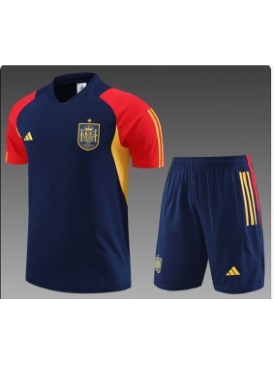 Camiseta entrenamiento España Tiro 23 - Azul marino