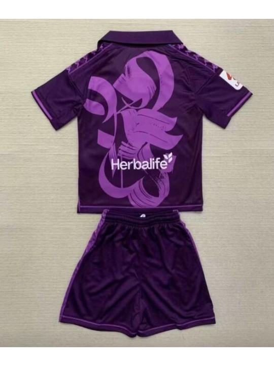 Camiseta Fc Valladolid Segunda Equipación 23/24 Niño