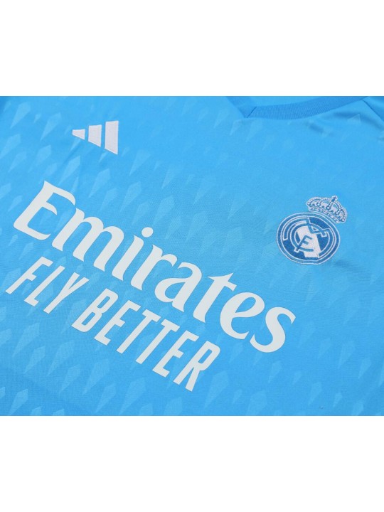 Camiseta Portero Real Madrid 23/24 Azul