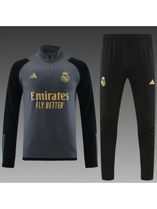 Chandal Entrenamiento Fc Real Madrid Negro 23/24+Pantalones