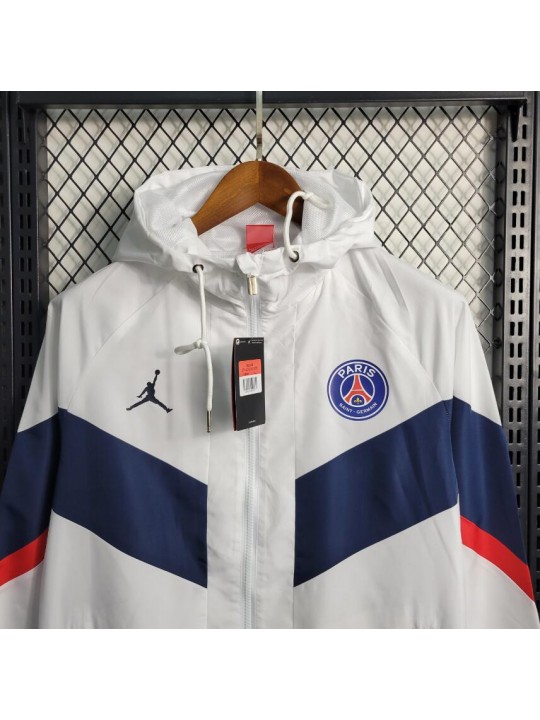 Chaquetas Cortavientos PSG BLANCO 23-24