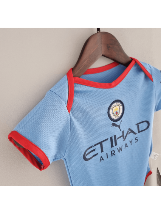 Miniconjunto Baby Manchester City Primera Equipación 22/23