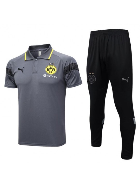 Polo Borussia Dortmund Pre-match 23/24 + Pantalones