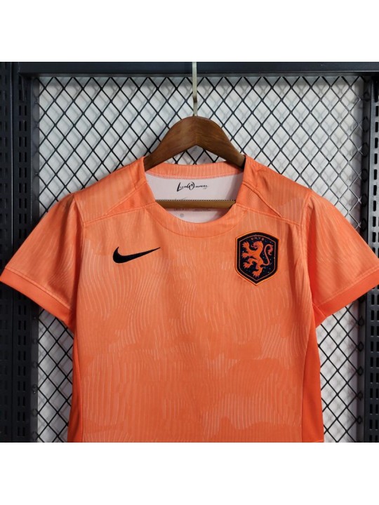 Camiseta Holanda Primera Equipación Mujer 2023