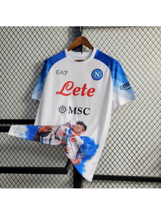 Camiseta Napoli Champions Edition Blanco 23-24