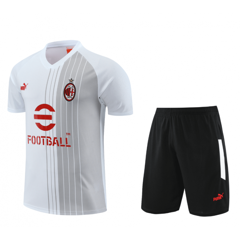 Camiseta AC Milan Pre-Match 23/24 Blanco + Pantalones