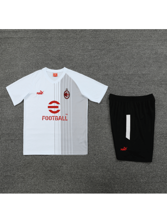 Camiseta AC Milan Pre-Match 23/24 Blanco + Pantalones