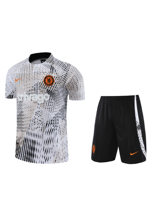 Camiseta Chelsea FC Pre-Match 23/24 + Pantalones