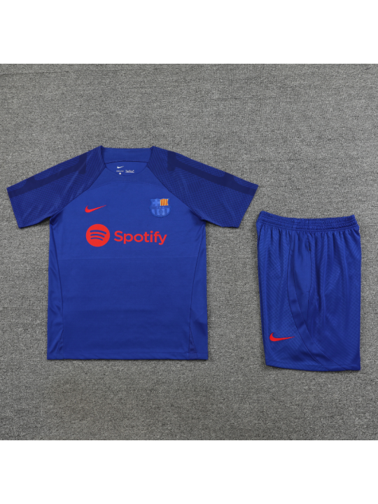 Camiseta FC b-arcelona Pre-Match 23/24 Azul + Pantalones